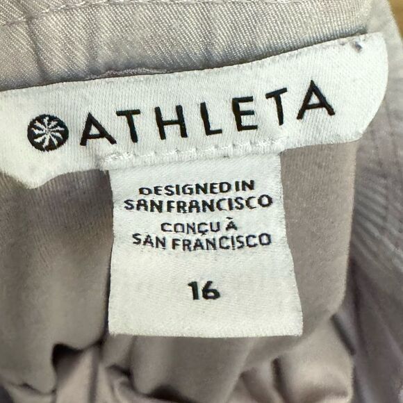 Athleta Size 16 Lavender Brooklyn Lined Camouflage Drawstring Waistband Jogger - Picture 14 of 14